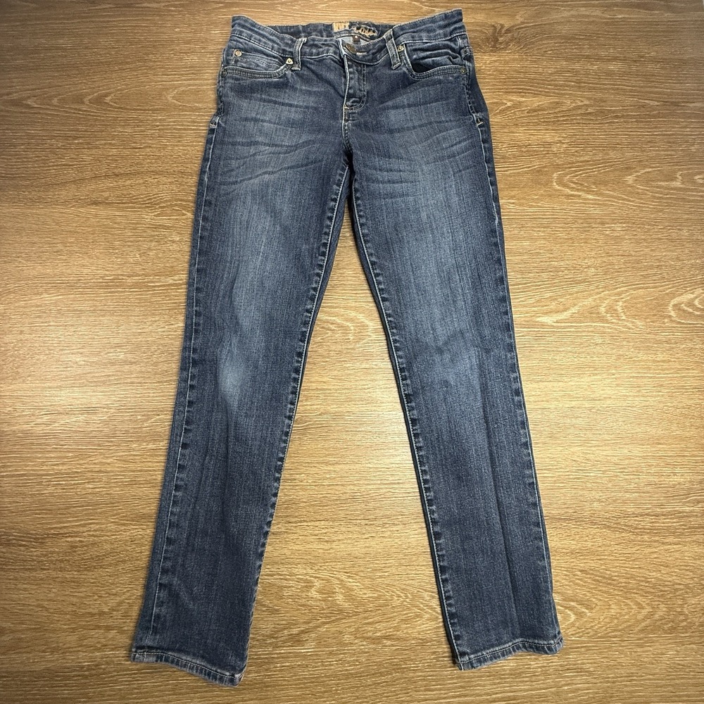 KUT From The Kloth Katy Boyfriend Jeans Women's Size 4 Low Rise Blue 29" Inseam